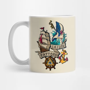 Sailor tattoos Mug